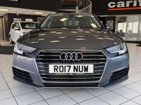 USED 2017 17 AUDI A4 2.0 TDI S line Saloon 4dr Diesel Manual Euro 6 (s/s) (150 ps) AUDI S-HIST + APPLE CARPLAY