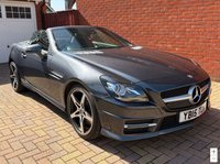 USED 2015 15 MERCEDES-BENZ SLK 2.1 SLK250 CDI AMG Sport Convertible 2dr Diesel G-Tronic+ Euro 5 (s/s) (204 ps) LOW MILES / PARKING SENSORS