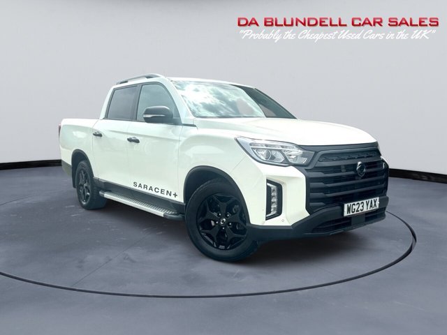 View our Ssangyong Musso 2.2D Saracen Plus Pickup Double Cab 4dr Diesel Auto 4WD LWB Euro 6 (202 ps)