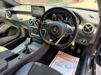 USED 2017 67 MERCEDES-BENZ A CLASS 1.6 A180 AMG Line Hatchback 5dr Petrol Manual Euro 6 (s/s) (122 ps) HALF LEATHER SEATS & BLUETOOTH