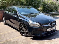 USED 2017 67 MERCEDES-BENZ A CLASS 1.6 A180 AMG Line Hatchback 5dr Petrol Manual Euro 6 (s/s) (122 ps) HALF LEATHER SEATS & BLUETOOTH
