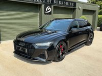USED 2020 20 AUDI RS6 AVANT 4.0 TFSI V8 Carbon Black Estate 5dr Petrol Tiptronic quattro Euro 6 (s/s) (600 ps) 
