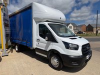 USED 2021 71 FORD TRANSIT LEADER 350 RWD 2.0 TDCI 130 BHP L4 CURTAINSIDER WITH DRW **DIRECT LEASING COMPANY**ONLY 40K**BEST AVAILABLE** 