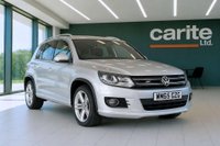 USED 2015 65 VOLKSWAGEN TIGUAN 2.0 TDI BlueMotion Tech R-Line Edition SUV 5dr Diesel DSG 4WD Euro 6 (s/s) (184 ps) VW S-HIST + HEATED SEATS