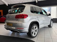 USED 2015 65 VOLKSWAGEN TIGUAN 2.0 TDI BlueMotion Tech R-Line Edition SUV 5dr Diesel DSG 4WD Euro 6 (s/s) (184 ps) VW S-HIST + HEATED SEATS