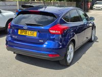 USED 2018 18 FORD FOCUS 1.0T EcoBoost Zetec Edition Hatchback 5dr Petrol Auto Euro 6 (s/s) (125 ps) AUTO + NAV + SENSORS