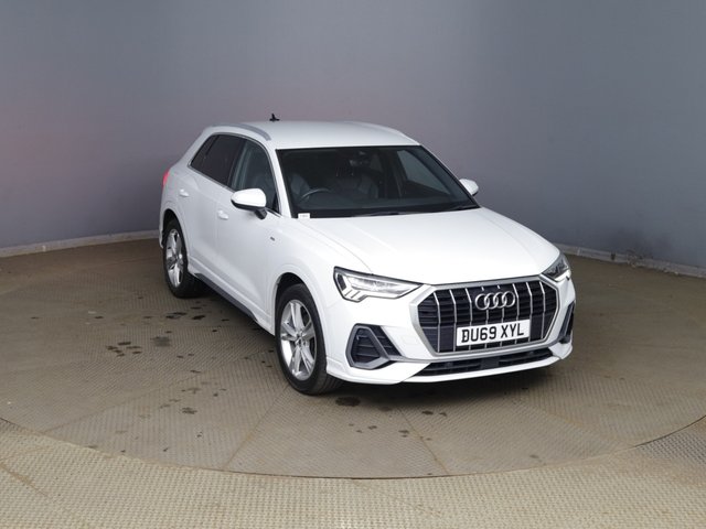 View our Audi Q3 1.5 TFSI CoD 35 S line SUV 5dr Petrol Manual Euro 6 (s/s) (150 ps)