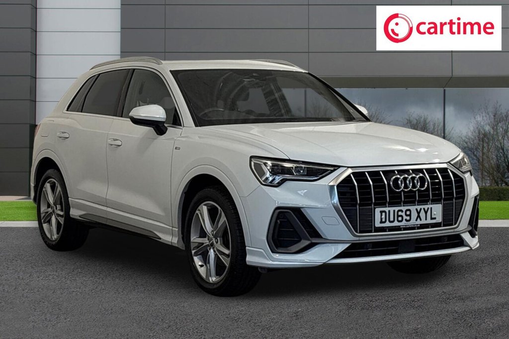 White 2020 Audi Q3 SUV/Crossover Front-wheel drive Manual