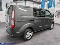 USED 2022 72 FORD TRANSIT CUSTOM 2.0 320 EcoBlue Limited Crew Van Auto L1 H1 Euro 6 (170 ps) AIR CON + 6 SEATS + EURO 6
