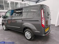 USED 2022 72 FORD TRANSIT CUSTOM 2.0 320 EcoBlue Limited Crew Van Auto L1 H1 Euro 6 (170 ps) AIR CON + 6 SEATS + EURO 6