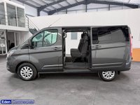 USED 2022 72 FORD TRANSIT CUSTOM 2.0 320 EcoBlue Limited Crew Van Auto L1 H1 Euro 6 (170 ps) AIR CON + 6 SEATS + EURO 6