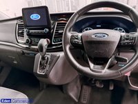 USED 2022 72 FORD TRANSIT CUSTOM 2.0 320 EcoBlue Limited Crew Van Auto L1 H1 Euro 6 (170 ps) AIR CON + 6 SEATS + EURO 6