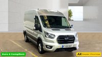 2020 FORD TRANSIT Silver 2.0 350 EcoBlue Limited L2 H2 van, 36,100 miles, Euro 6, 6-Speed manual, 16 Inch Alloys, A/C, Bluetooth, Front & Rear sensors. Plus VAT @ 20%!! &pound;16999.00