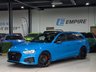 USED 2019 69 AUDI A4 AVANT 2.0 TDI 40 Black Edition Estate 5dr Diesel S Tronic quattro Euro 6 (s/s) (190 ps) GENUINE BLACK EDITION | TURBO BLUE | FLAT BOTTOM | REVERSE CAM
