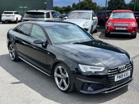 USED 2019 19 AUDI A4 2.0 TDI 35 Black Edition Saloon 4dr Diesel S Tronic Euro 6 (s/s) (150 ps) 