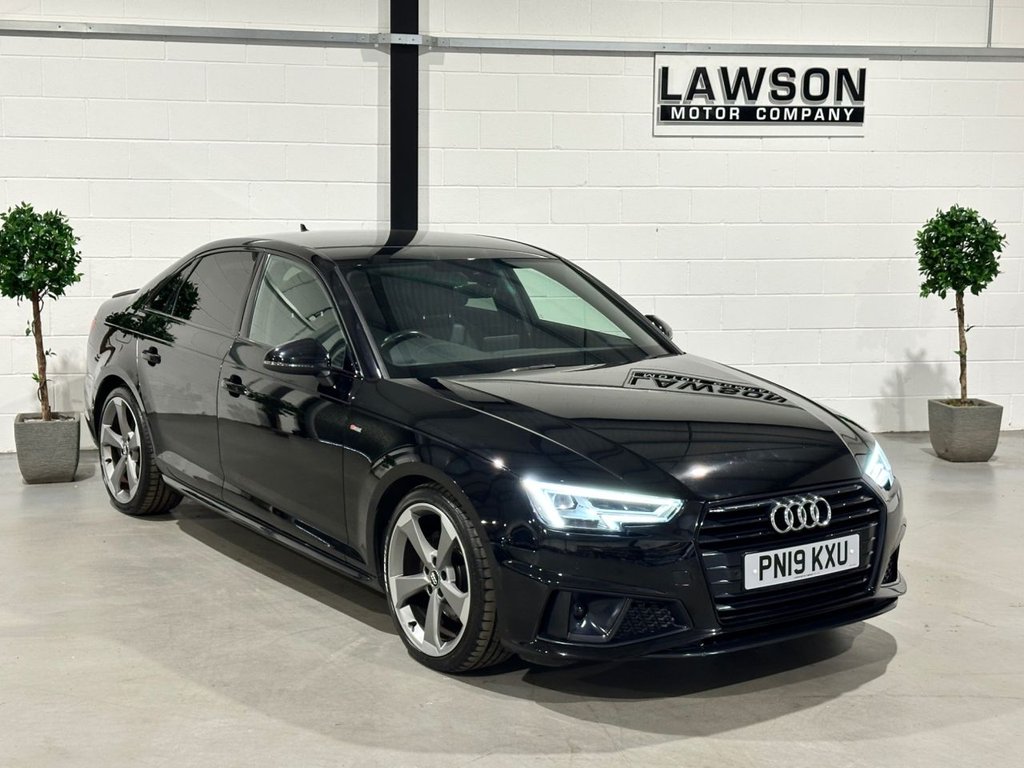 USED 2019 19 AUDI A4 2.0 TDI 35 Black Edition Saloon 4dr Diesel S Tronic Euro 6 (s/s) (150 ps) 
