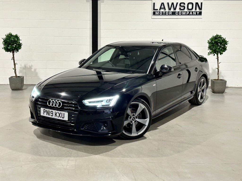 USED 2019 19 AUDI A4 2.0 TDI 35 Black Edition Saloon 4dr Diesel S Tronic Euro 6 (s/s) (150 ps) 