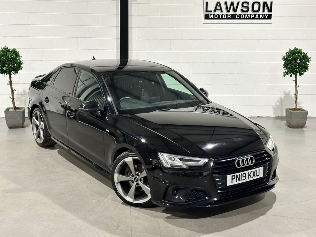 USED 2019 19 AUDI A4 2.0 TDI 35 Black Edition Saloon 4dr Diesel S Tronic Euro 6 (s/s) (150 ps) 