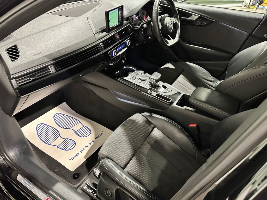 USED 2019 19 AUDI A4 2.0 TDI 35 Black Edition Saloon 4dr Diesel S Tronic Euro 6 (s/s) (150 ps) 