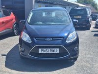 USED 2011 61 FORD C-MAX 1.6 TDCi Titanium MPV 5dr Diesel Manual Euro 5 (115 ps) TWO KEYS