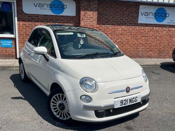 2012 FIAT 500 1.2 Lounge Hatchback 3dr Petrol Manual Euro 4 (69 bhp) &pound;2995.00