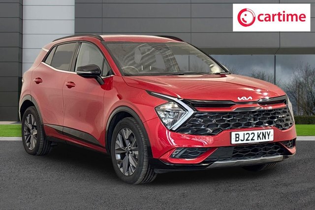 View our Kia Sportage 1.6 h T-GDi GT-Line SUV 5dr Petrol Hybrid Auto Euro 6 (s/s) (226 bhp) Reverse Camera, Front / Rear Parking Sensors, Android Auto / Apple CarPlay, Display With Navigation, 18In Alloys