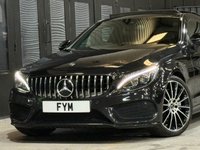 USED 2017 17 MERCEDES-BENZ C CLASS 2.1 C220d AMG Line (Premium) Coupe 2dr Diesel G-Tronic+ Euro 6 (s/s) (170 ps) 