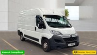 USED 2020 20 CITROEN RELAY White 2.2 BlueHDi 35 X L2 H2 van, 37,400 miles, Euro 6, 6-Speed manual, Bluetooth, DAB, Rear sensors. Plus VAT @ 20%! This 2020 Citroen Relay offers a reliable choice for your business needs, having been maintained by only one owner from new. This L2 High Roof model is powered by a 2.2 litre diesel engine and has covered just 37,400 miles, making it a practical option for those seeking a vehicle with low mileage for its age. The van is fully compliant with Euro 6 emission standards and comes with an MOT valid until March 2027, providing peace of mind for the road ahead. Inside the cabin, you will find modern co