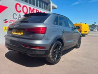 USED 2018 18 AUDI Q3 2.0 TDI Black Edition SUV 5dr Diesel Manual quattro Euro 6 (s/s) (150 ps) LOW MILES, HIGH SPEC!!!