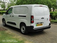USED 2022 72 PEUGEOT E-PARTNER 700 50kWh Professional Premium + Long Crew Van Double Cab 6dr Electric Auto LWB (7.4kW Charger) (136 ps) 