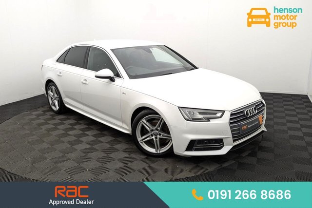 2018 18 AUDI A4 1.4 TFSI S line Saloon 4dr Petrol Manual Euro 6 (s/s) (150 ps) Sat Nav, Sensors, 18" Alloys