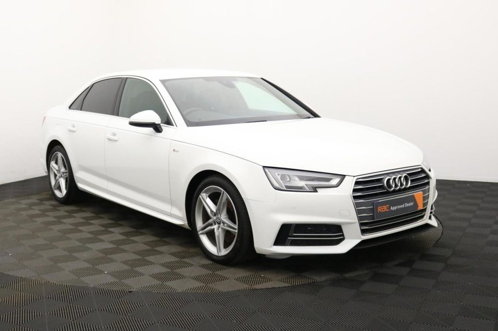 USED 2018 18 AUDI A4 1.4 TFSI S line Saloon 4dr Petrol Manual Euro 6 (s/s) (150 ps) Sat Nav, Sensors, 18" Alloys