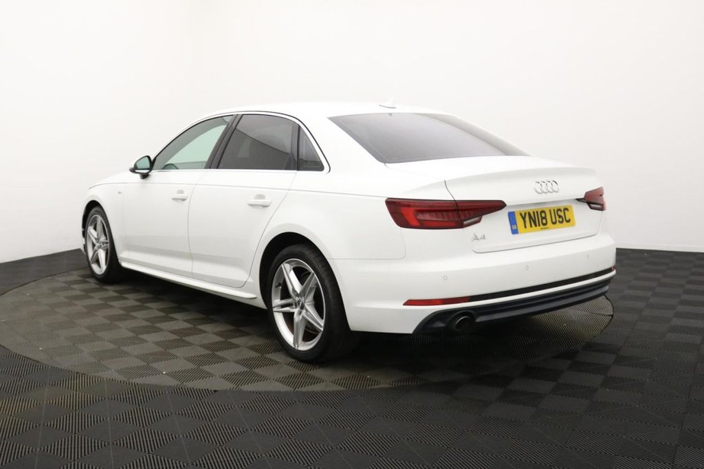 USED 2018 18 AUDI A4 1.4 TFSI S line Saloon 4dr Petrol Manual Euro 6 (s/s) (150 ps) Sat Nav, Sensors, 18" Alloys