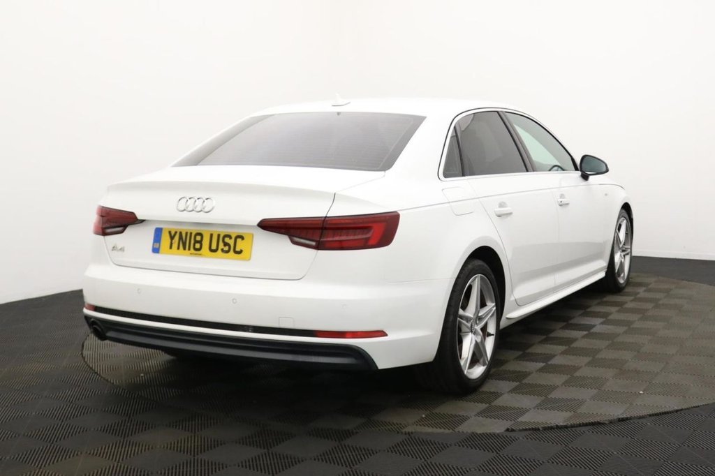 USED 2018 18 AUDI A4 1.4 TFSI S line Saloon 4dr Petrol Manual Euro 6 (s/s) (150 ps) Sat Nav, Sensors, 18" Alloys