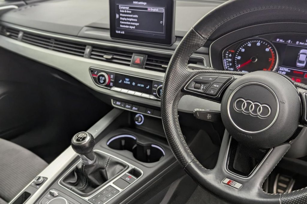USED 2018 18 AUDI A4 1.4 TFSI S line Saloon 4dr Petrol Manual Euro 6 (s/s) (150 ps) Sat Nav, Sensors, 18" Alloys
