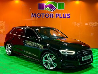 2018 AUDI A3 2.0 TFSI S line Sportback 5dr Petrol Manual Euro 6 (s/s) (190 ps) £11499.00
