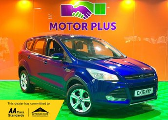2016 FORD KUGA 2.0 TDCi Zetec SUV 5dr Diesel Manual 2WD Euro 6 (s/s) (150 ps) &pound;6999.00