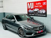 USED 2017 17 MERCEDES-BENZ C CLASS 2.1 C250d AMG Line G-Tronic+ Euro 6 (s/s) 4dr NEW 19" ALLOYS INCLUDED