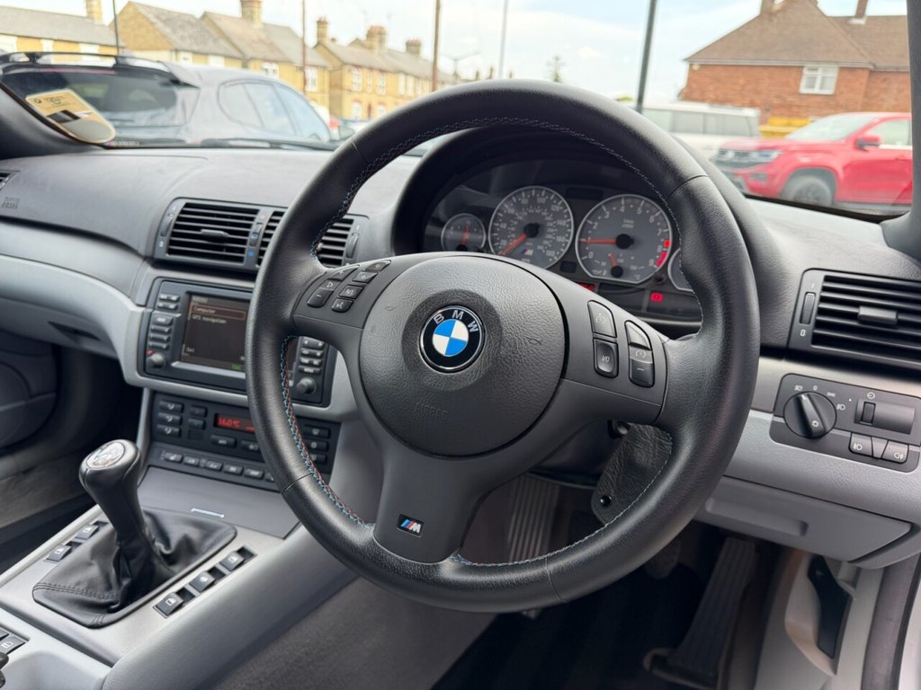 USED 2005 05 BMW M3 3.2i Convertible 2dr Petrol Manual (328 g/km, 343 bhp) NAVIGATION PROFESSIONAL