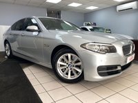 USED 2013 63 BMW 5 SERIES 2.0 528i SE Saloon 4dr Petrol Auto Euro 6 (s/s) (245 ps) &pound;7138 Xtrs Camera Leather NAV Media