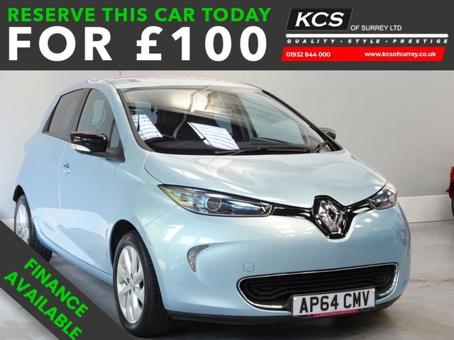 View our Renault Zoe range