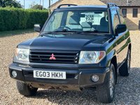 USED 2003 03 MITSUBISHI SHOGUN PININ 1.8 Equippe SUV 3dr Petrol Manual (225 g/km, 118 bhp) 62460 miles