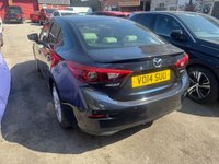 USED 2014 14 MAZDA MAZDA3 2.2 SKYACTIV-D Sport Nav Fastback 4dr Diesel Manual Euro 6 (s/s) (150 ps) 