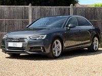 USED 2017 66 AUDI A4 2.0 A4 S Line TFSI Quattro Semi-Auto 4WD 4dr Long MOT Apple CarPlay