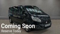 USED 2015 15 FORD TOURNEO CUSTOM 2.2 300 TDCi Limited 9 seat Minibus  5dr Diesel Manual L2 Euro 5 (125 ps) NO VAT JUST 68K FSH (9 SERVICES) !!!! FULL CREAM HEATED LEATHER !!!!