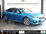 USED 2022 19 BMW 2 SERIES GRAN COUPE 2.0 220i M Sport Saloon 4dr Petrol DCT Euro 6 (s/s) (178 ps) FULL SERVICE HISTORY + VIRTUAL COCKPIT DIGITAL DASH DISPLAY + SATELLITE NAVIGATION + APPLE CARPLAY / ANDROID AUTO + ENHANCED BLUETOOTH PHONE PREPARATION WITH USB AUDI INTERFACE AND VOICE CONTROL + APPS CONTROL + DAB DIGITAL RADIO + CRUISE CONTROL + LANE ASSIST + PARKING SENSORS + DUAL ZONE CLIMATE CONTROL + AIR CONDITIONING + AUTOMATIC LED HEADLIGHTS + KEYLESS START + HILL HOLD START ASSIST + ECO STOP START SYSTEM + SELECTABLE DRIVING MODES + IN CAR ENTERTAINMENT WITH TOUCH SCREEN MEDIA DISPLAY