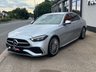 USED 2022 MERCEDES-BENZ C CLASS 2.0 C220dh MHEV AMG Line (Premium) Saloon 4dr Diesel Hybrid G-Tronic+ Euro 6 (s/s) (220 ps) 