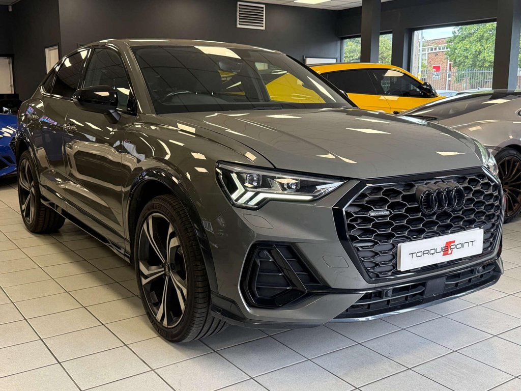 USED 2020 20 AUDI Q3 2.0 Q3 Sportback 45 TFSI S Line Edition 1 Quattro Semi-Auto 4WD 5dr FSH + SAT NAV + AMBIENT LIGHT