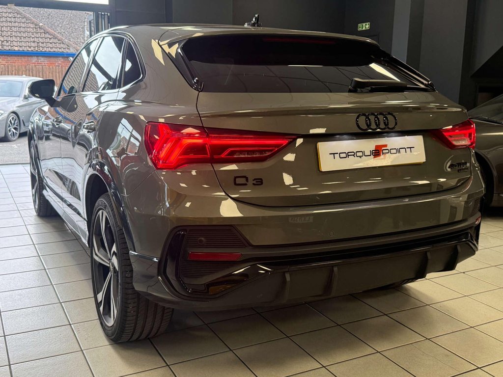 USED 2020 20 AUDI Q3 2.0 Q3 Sportback 45 TFSI S Line Edition 1 Quattro Semi-Auto 4WD 5dr FSH + SAT NAV + AMBIENT LIGHT