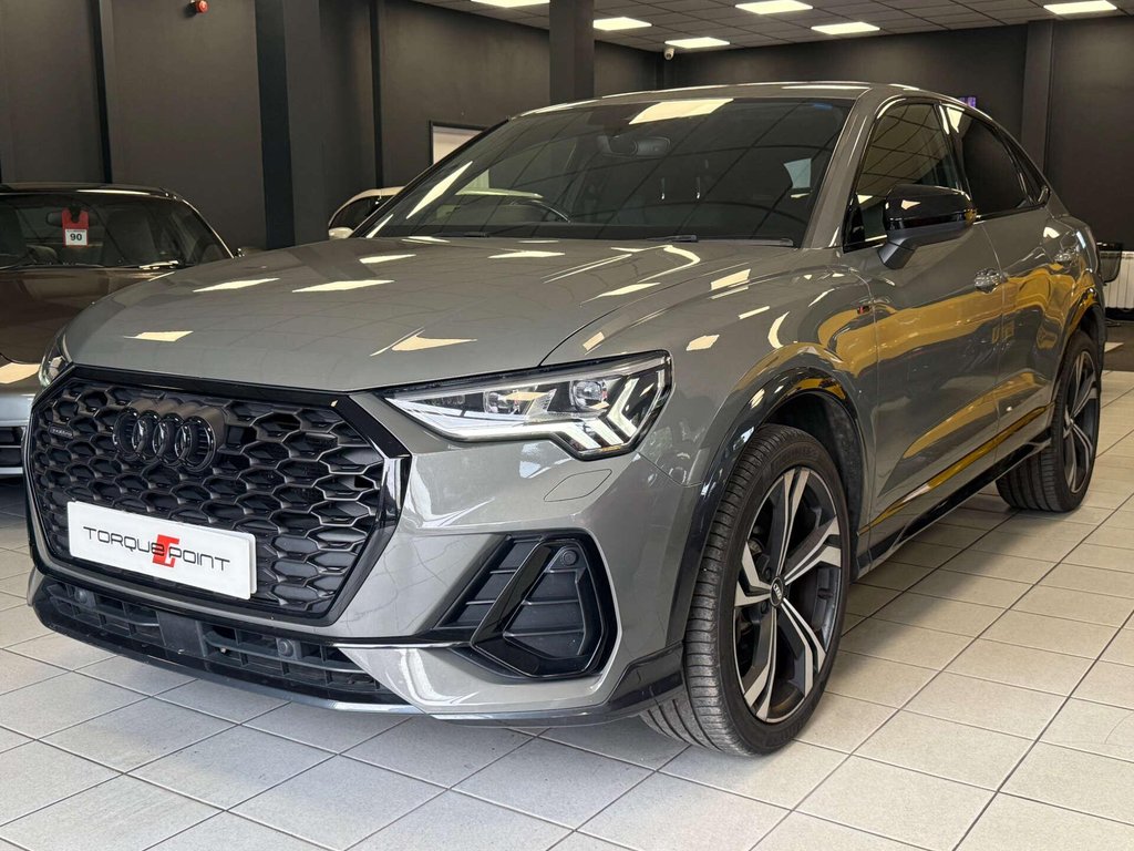 USED 2020 20 AUDI Q3 2.0 Q3 Sportback 45 TFSI S Line Edition 1 Quattro Semi-Auto 4WD 5dr FSH + SAT NAV + AMBIENT LIGHT